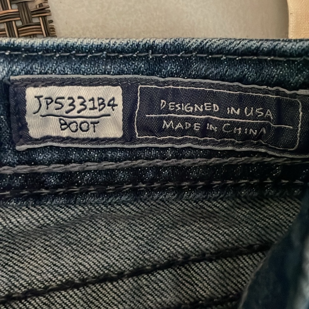 Miss Me JP5331B4 Straight Leg Jeans Wings 27 - Picture 5 of 7